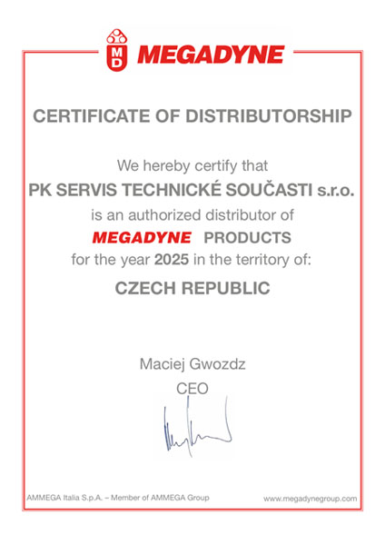 Certificate of Distributorship